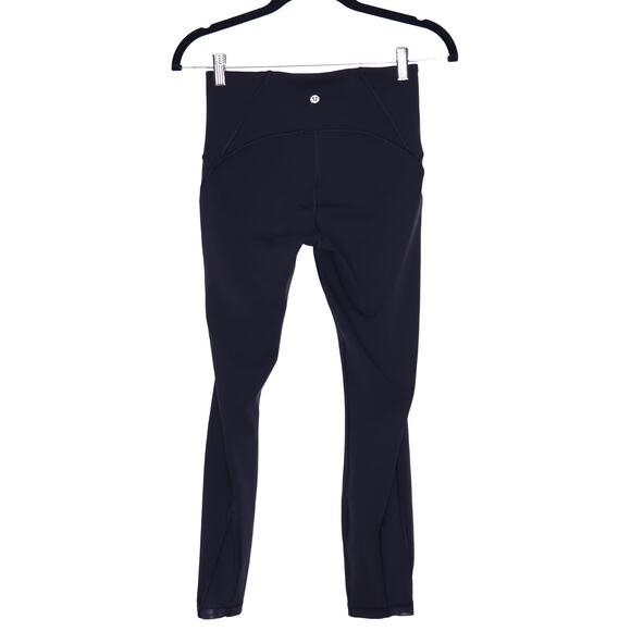 LULULEMON Train Times 7/8 Pant 25" Black Lightweight Yoga Active Women's 6 - Picture 2 of 7